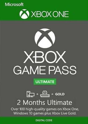 Xbox Game Pass Ultimate, 2 Months • 2£