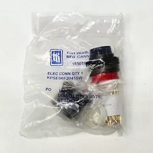 ITT Cannon KPSE06F20-41SW ~ Circular Plug 41 Position Fem Sockets Gold Crimp NEW - Picture 1 of 5
