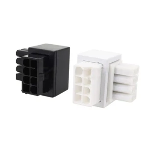 8Pin Female 90 Degree Angled Adapter for Desktops Graphics Card Power Steering - Picture 1 of 7