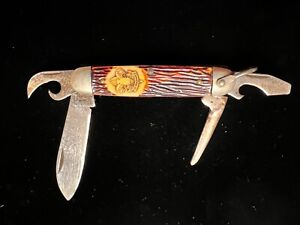 Vintage Imperial BSA Boy Scout Folding Pocket Camp Knife 4Bd