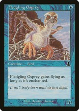Fledgling Osprey - Foil Urza's Destiny LP MTG