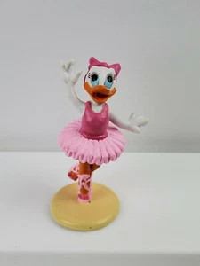 Disney Daisy Duck Ballerina PVC Figur Applaus 2,5" Cake Topper Vintage Spielzeug - Bild 1 von 6