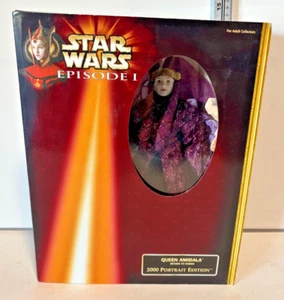 Vintage 1998 Queen Amidala - 2000 Portrait Edition - Star Wars Episode I SEALED - Picture 1 of 5