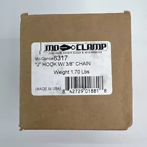 Mo-Clamp 6317 Gancho "J" con Cadena 3/8" SKU 0493 SKU 0494 - Imagen 1 de 3