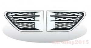 Side Grille Side Vent Fender RANGE ROVER Sport L320 10-13 Chrome & Black - Bild 1 von 2