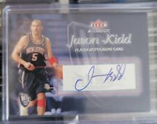 2004-05 Fleer Authentic Jason Kidd Auto 194/225 New Jersey Nets Autograph HOF