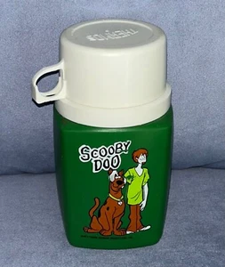 VINTAGE  SCOOBY DOO  PLASTIC THERMOS BOTTLE  1973  KING SEELEY  HANNA BARBERA - Picture 1 of 8