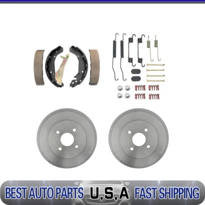 Raybestos Juego de zapatas de freno de tambor trasero de ajuste para Pontiac G5 2009-2010 Foto 1 de 4