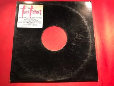 L1-25 TINA TURNER What You Get Is What You See - SINGLE LP - IMPORT - CLAPTON - Image 1 of 4