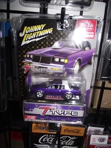 Johnny Lightning 1/64 1987 Buick T-Type purple MIJO NIB - Imagen 1 de 1