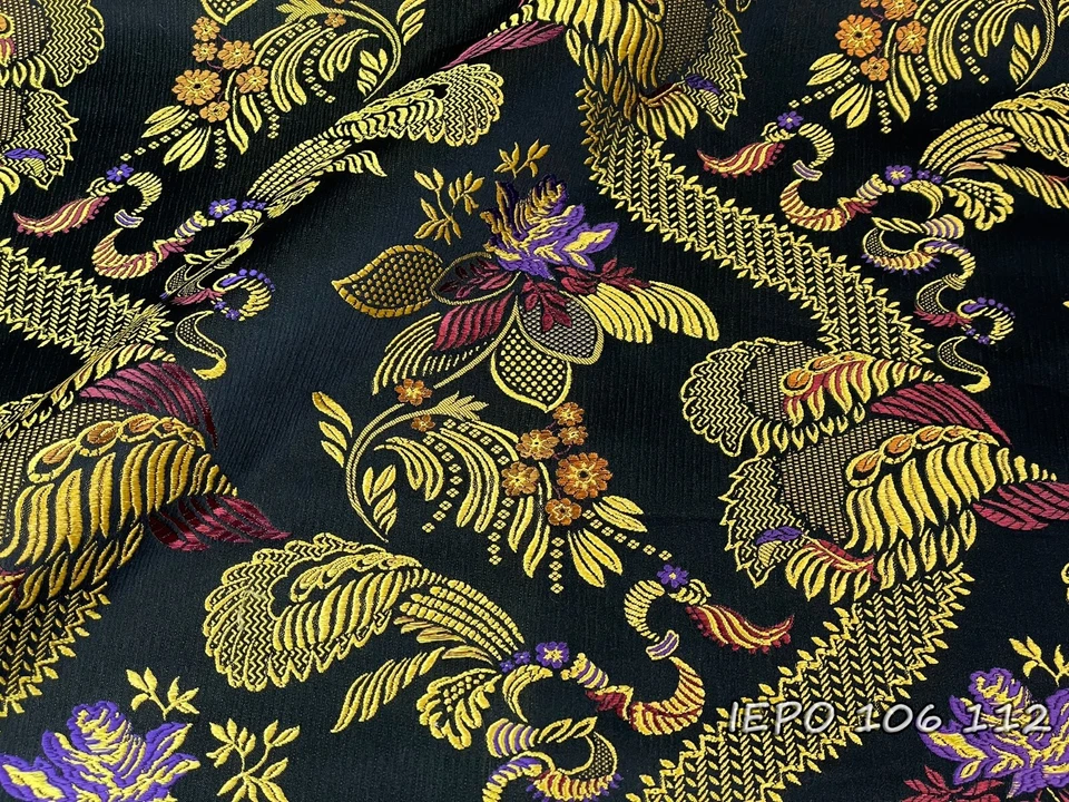 Vestimentas litúrgicas para igreja brocado grego vintage com flores (12 cores) - Imagem 1 de 1