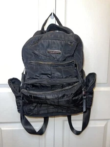 Adrienne Vittadini quilted black backpack - Picture 1 of 20