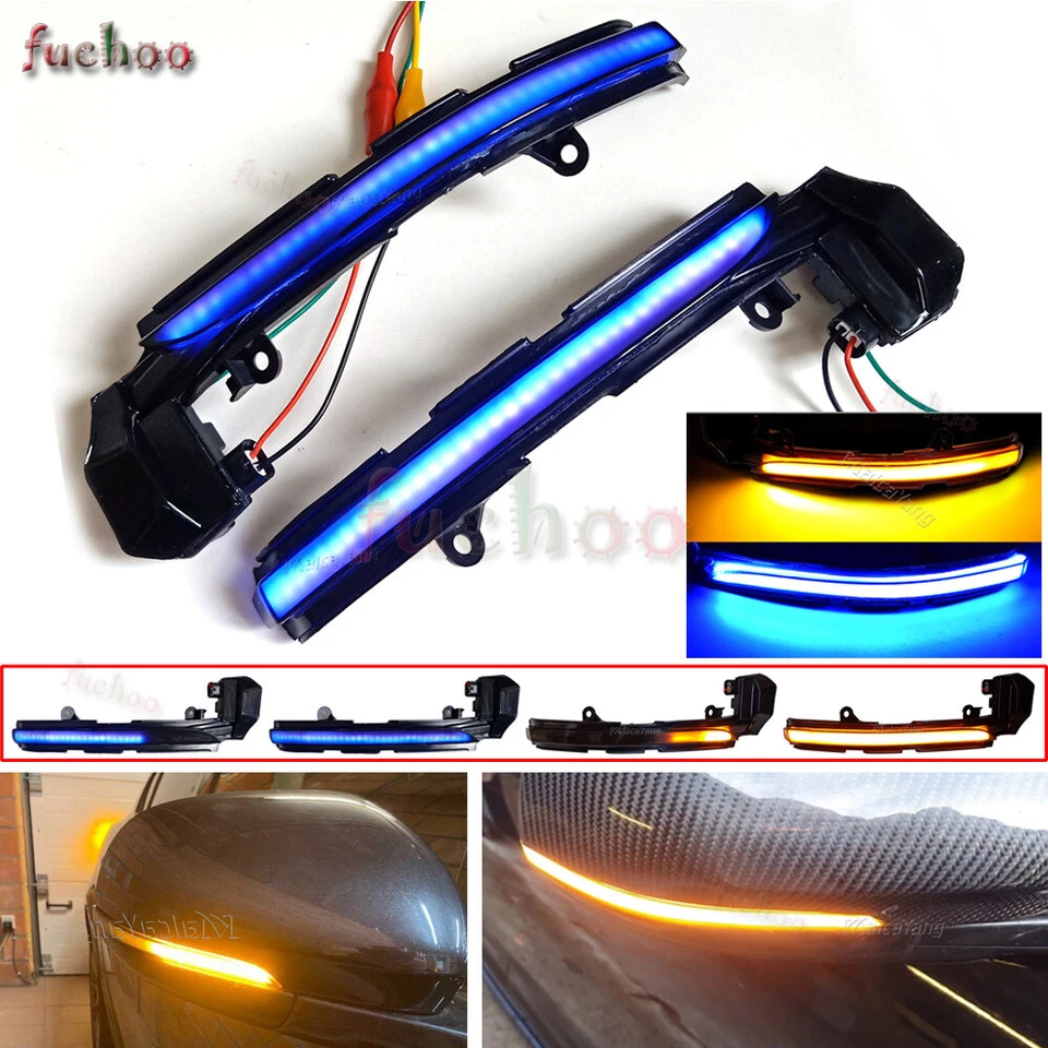 For Jaguar XE X760 2015-2020 XF X260 F-type X152 LED Dynamic Turn Signal Light - Image 1 of 3