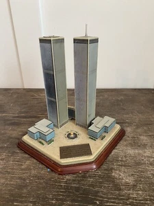 Danbury Mint 9/11 World Trade Center WTC Twin Towers Gedenkmodell - Bild 1 von 12