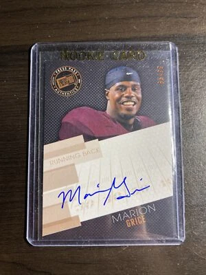 Marion Grice AUTOGRAPH CARD RB PRESS PASS 2014 65/99 T3-31 - Image 1 of 2