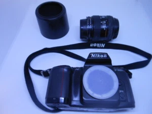 Raro: NIKON F-601 AF con AF-Nikkor 28-70 mm 1:3,5-4,5 D como nuevo - Imagen 1 de 10
