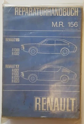 Manual de Taller Renault R 15/R 17 1971 , 72 , 73 , 74 , 75 , 76 , 77 , 78 & 79 - Imagen 1 de 2