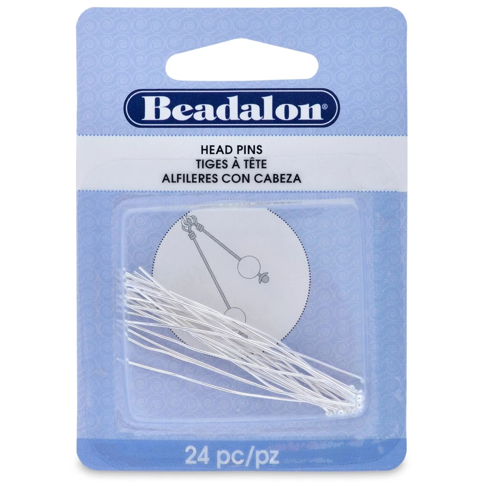 Beadalon Head Pins Ball 2" - 340449