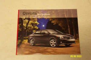 2012 Toyota Corolla Accessories Sales Brochure Catalog - Picture 1 of 2