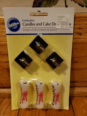 NUEVAS velas de graduación Wilton y decoraciones de pasteles  Foto 1 de 4