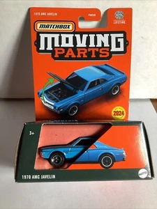 Matchbox Moving Parts 2024 Mix 3 BLUE 1970 AMC JAVELIN - Picture 1 of 4