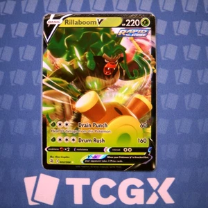 Pokemon - Rillaboom V - 022/264 - SWSH08: Fusion Strike - Holo - Ultra Rare NM - Picture 1 of 1