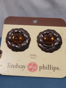 Lindsay Phillips Interchangeable Shoe Snaps "Lindley" Brand New - Picture 1 of 3