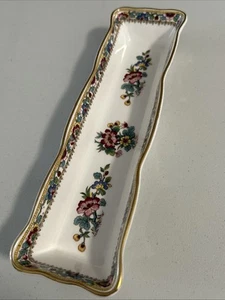 Vtg Mint Tray Bone China Coalport Ming Rose Made In England - Picture 1 of 15