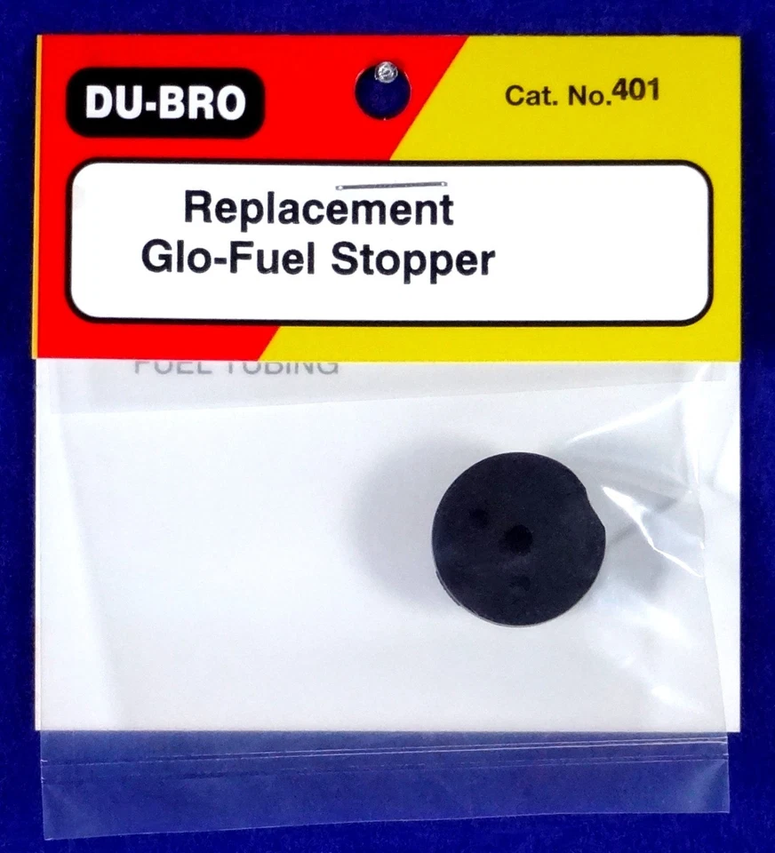 DU-BRO ЧЕРНАЯ СМЕННАЯ ПРОБКА GLO-FUEL (ТОЛЬКО GLO-FUEL) (CAT. # 401 ) - Изображение 1 из 1