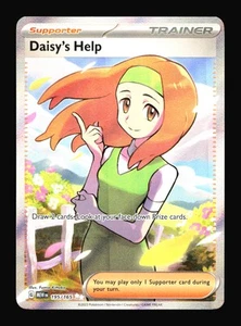 Daisy's Help SV: Scarlet & Violet 151 #195/165 Ultra Rare Pokemon Card T3-516 - Picture 1 of 2