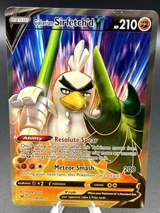 Galarian Sirfetch'd V (Full Art) 174/185 - Swsh04: Vivid Voltage Holo (NM++) - Foto 1 di 11