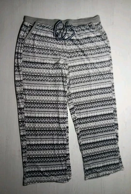 Nautica Gray Pattern Pajama Pants Womens Size Large - Image 1 of 4