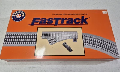 Lionel 6-12065 Fastrack Left-Hand Remote Switch- Used Tested works and lights - Image 1 of 4