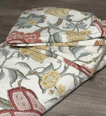 Pottery Barn Cynthia Palampore Floral Duvet Cover Set Queen 2 Std Shams Rare - Image 1 of 4