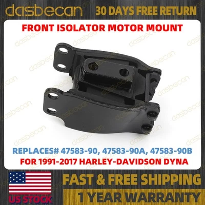 Front Motor Mount Engine Isolator For Harley Davidson DYNA FXD 91-17 47583-90B - Image 1 of 4