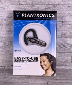 Plantronics Explorer 320 Ear-Hook Bluetooth Headset Silver/Black New In Package - Picture 1 of 11