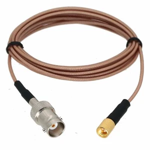 BNC F bis 10-32 Microdot M RG178 Kabel 6" ~ 10M für TOFD NDT GE Fehlerdetektor - Bild 1 von 3