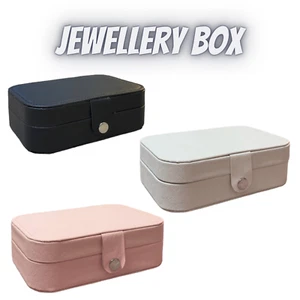 Portable Jewellery Organizer Travel Boxes Jewelery Ornaments Storage Case New - Picture 1 of 31