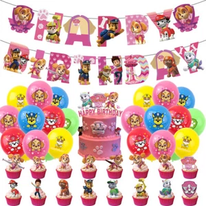 Paw Patrol Party Set Party Supplies Kids Children Girls Birthday Decoration - Picture 1 of 15