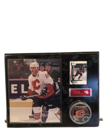 HOF~ JAROME IGINLA Calgary Flames ~ display plaque Cover