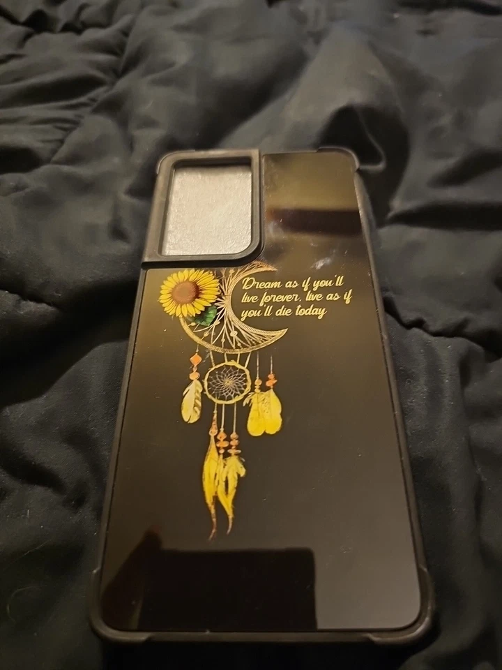 Funda Samsung Galaxy S21 Ultra Luna Girasol Motivacional  Foto 1 de 4