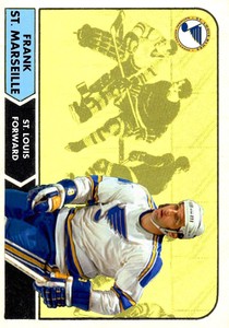 Custom made OPC like 1968-69 St. Louis Blues Frank St. Marseille  Hockey card