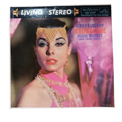 RCA Living Stereo LSC-2208 RIMSKY-KORSAKOFF Scheherazade MONTEUX SD ST LP  - Image 1 of 4