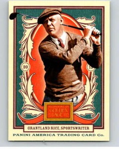 2013 Panini Golden Age #17 Grantland Rice V87058