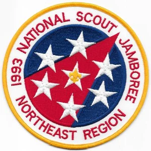 Northeast Region 1993 National Jamboree Jacket Patch Boy Scouts of America BSA - Picture 1 of 1