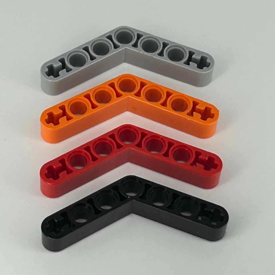 LEGO Parts 32348 (2pcs) Technic, Liftarm 1 x 7 Bent (4 - 4) Thick - Image 1 of 1