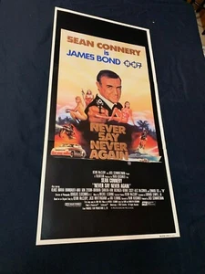 NEVER SAY NEVER AGAIN original CLASSIC poster SEAN CONNERY JAMES BOND 007 - Picture 1 of 1