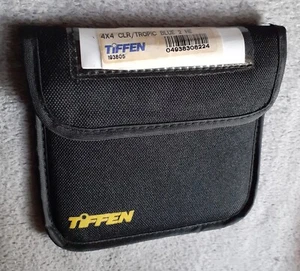 Tiffen 4x4" Clear/Tropic Blue Hard-Edge Filter - Picture 1 of 4