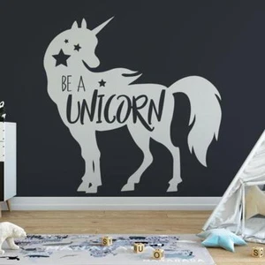 Pegatina de arte de pared Be a Unicorn (AS10390) - Imagen 1 de 2