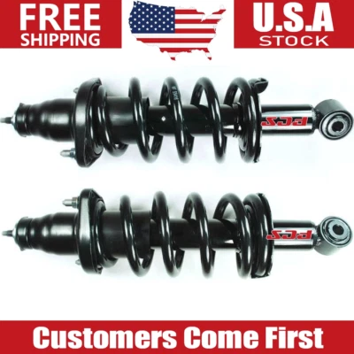 2 Rear Suspension Strut and Coil Spring Assembly FCS fits 02-06 Honda CR-V - Изображение 1 из 4